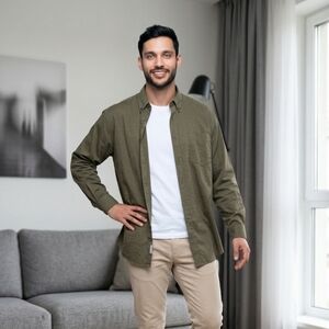 5.11 Tactical Pursuit Long Sleeve Button Down Shirt - 2XL - Olive Drab Sorona